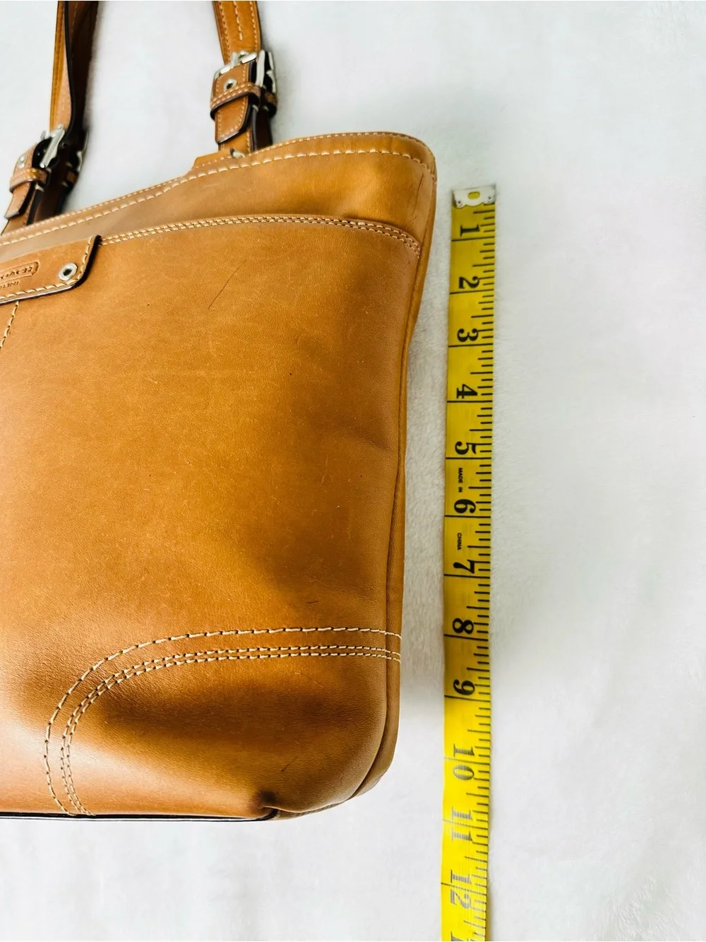 Coach tote smooth